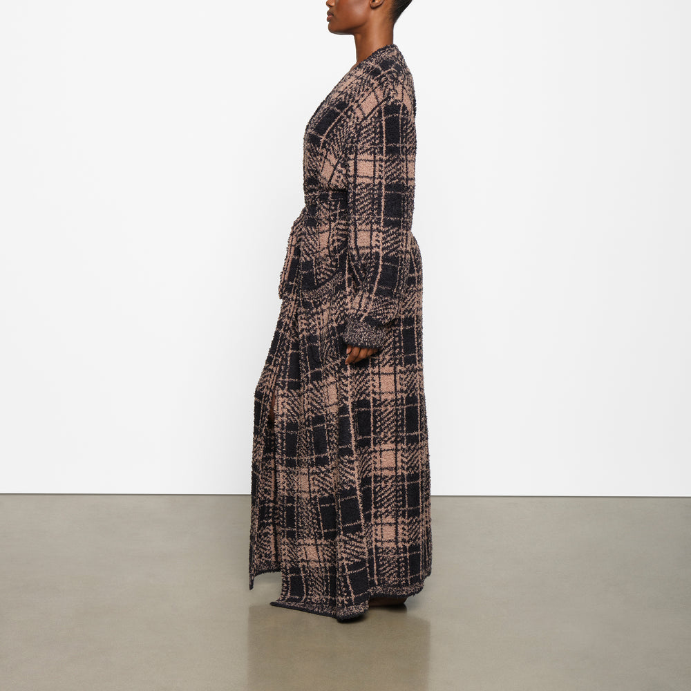 Peignoir Skims COZY KNIT UNISEX PLAID | 295CNPFUI