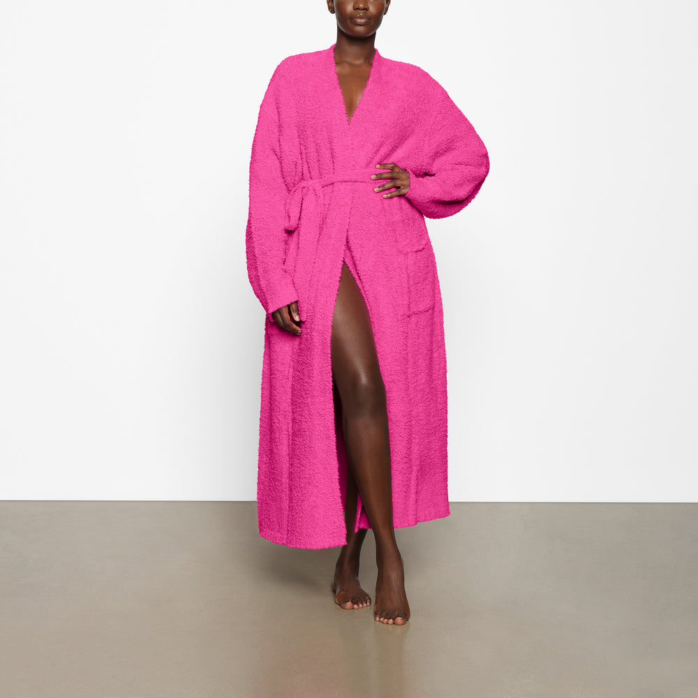 Peignoir Skims COZY KNIT UNISEX Rose | 693PDMXJA
