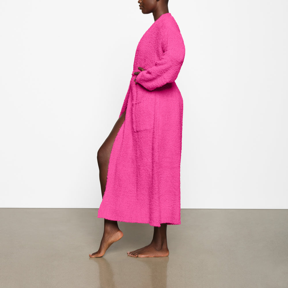 Peignoir Skims COZY KNIT UNISEX Rose | 693PDMXJA