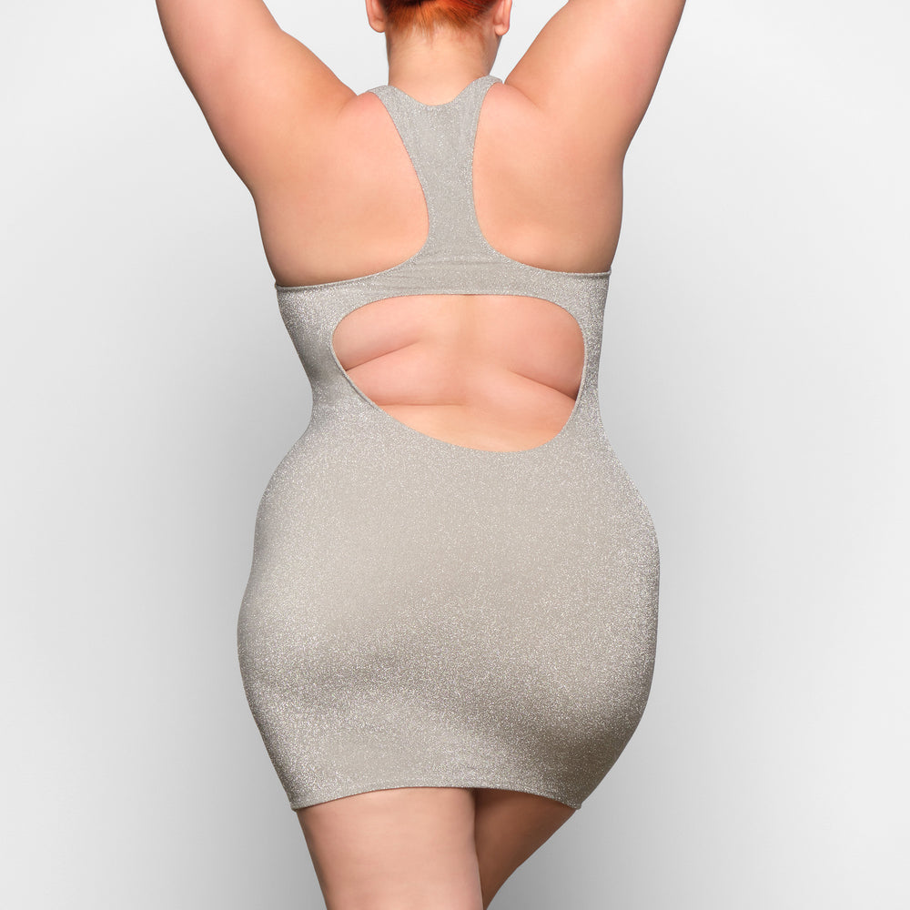 Peignoir Skims GLITTER SWIM METALLIC Grise | 618FLNVJM