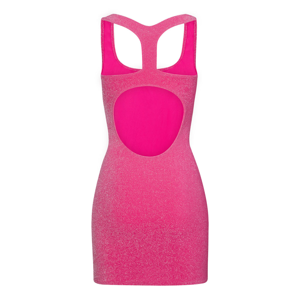 Peignoir Skims GLITTER SWIM METALLIC Rose | 076ZQIPBK