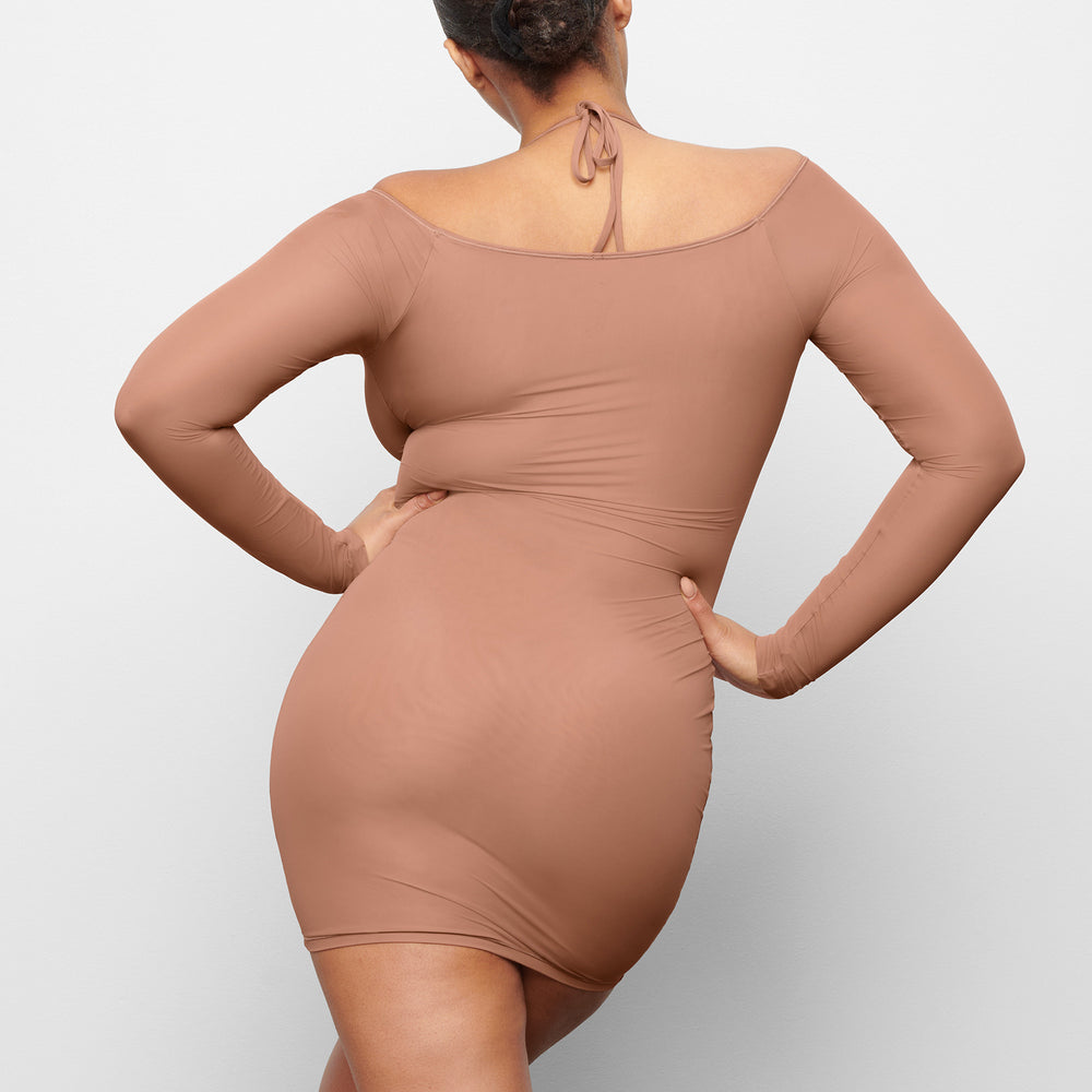 Peignoir Skims JELLY SHEER OFF THE SHOULDER Abricot | 539JCFSOA