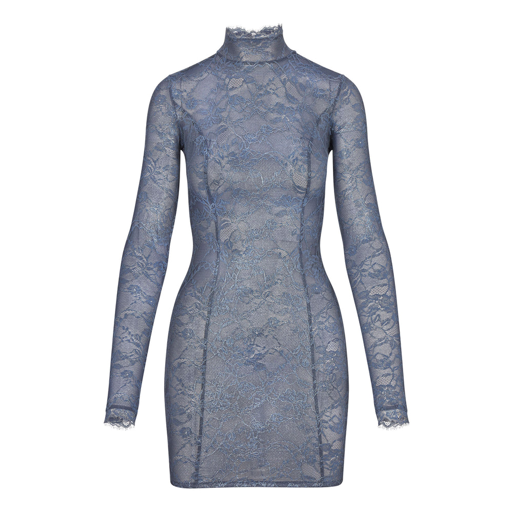 Peignoir Skims LACE TURTLENECK Thunder | 014YCGFKV