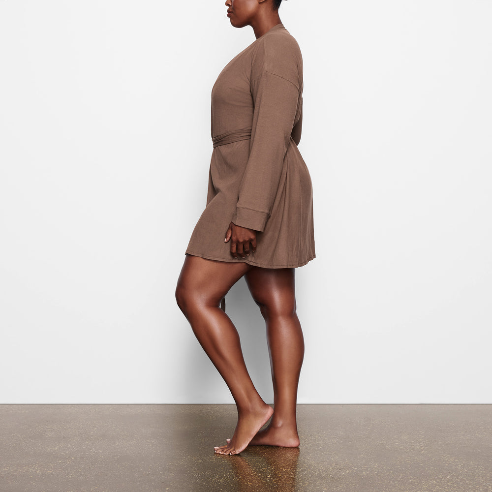 Peignoir Skims SOFT LOUNGE Abricot | 708FRMDVJ