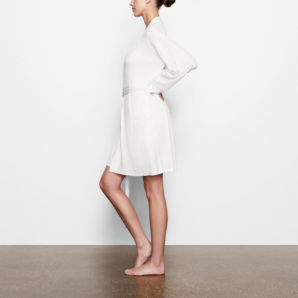 Peignoir Skims SOFT LOUNGE Blanche | 974FOCUTV