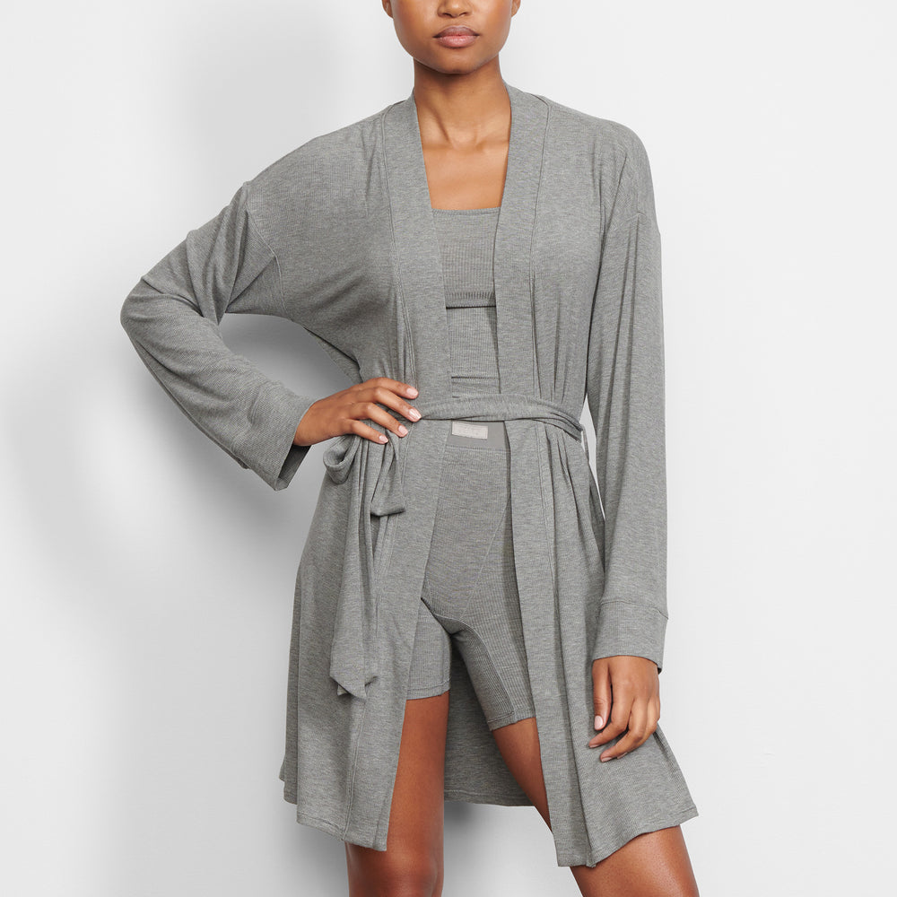 Peignoir Skims SOFT LOUNGE Grise | 257CFPQKX