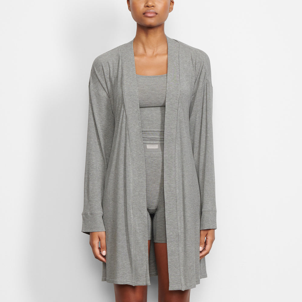 Peignoir Skims SOFT LOUNGE Grise | 257CFPQKX