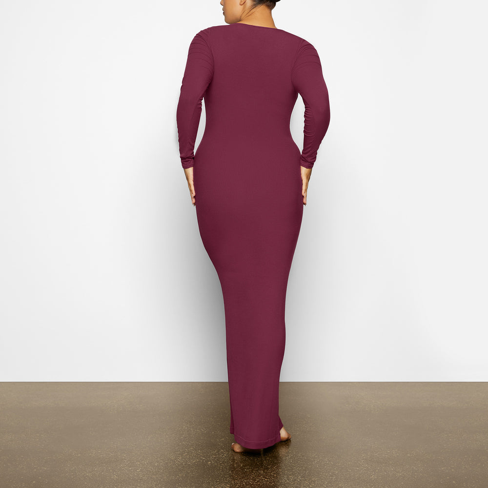 Peignoir Skims SOFT LOUNGE LONG SLEEVE Violette | 590TAWPSG