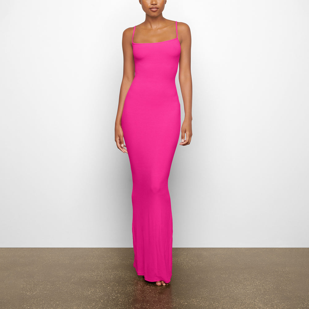Peignoir Skims SOFT LOUNGE LONG SLIP Rose | 245DXJGMR