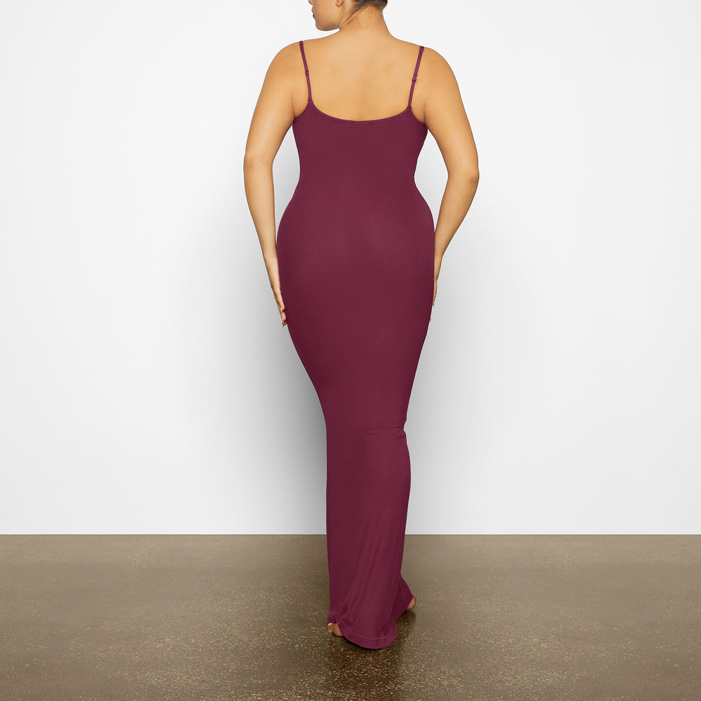 Peignoir Skims SOFT LOUNGE LONG SLIP Violette | 148EUJVDC