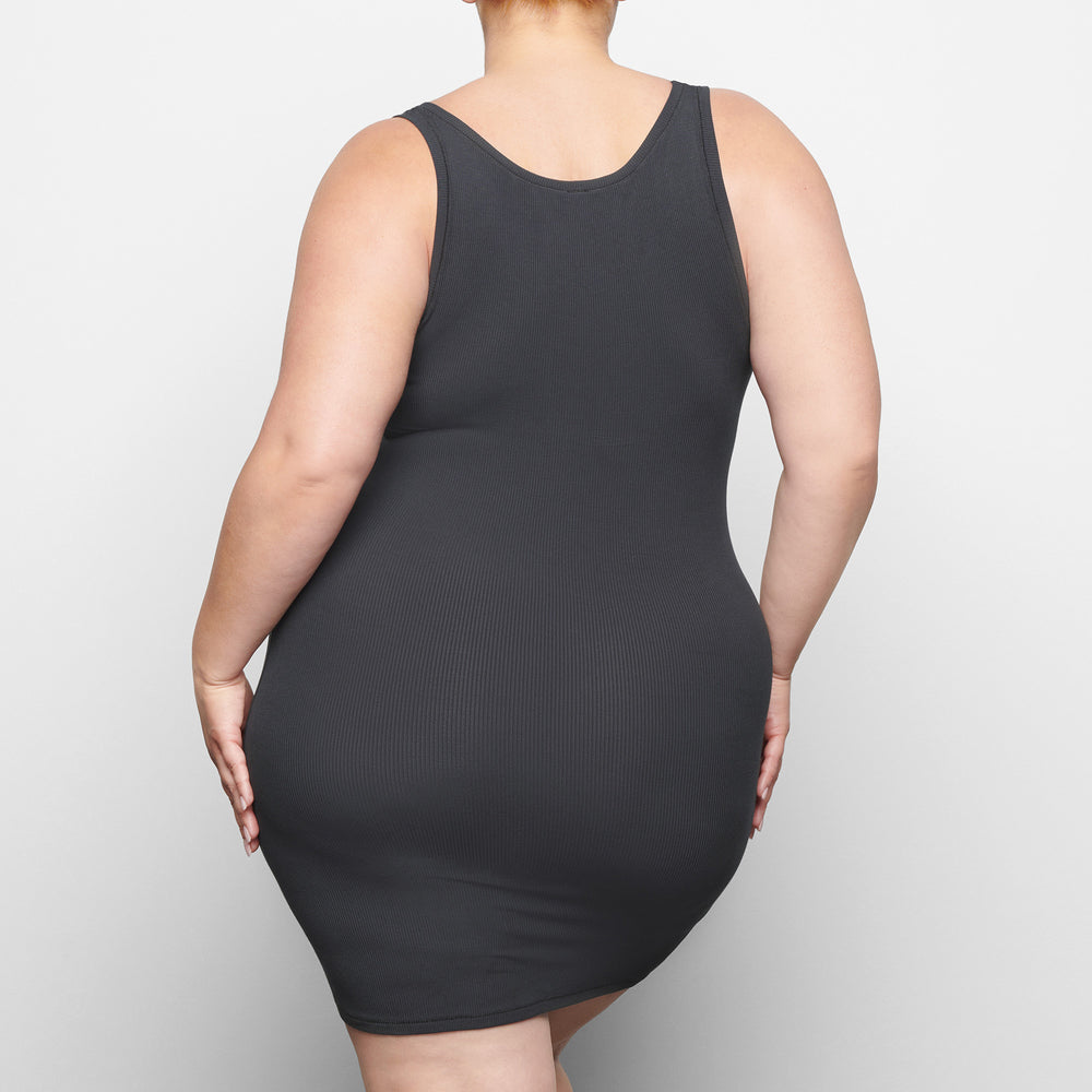 Peignoir Skims SOFT LOUNGE MINI Grise Foncé | 036HIYTPL
