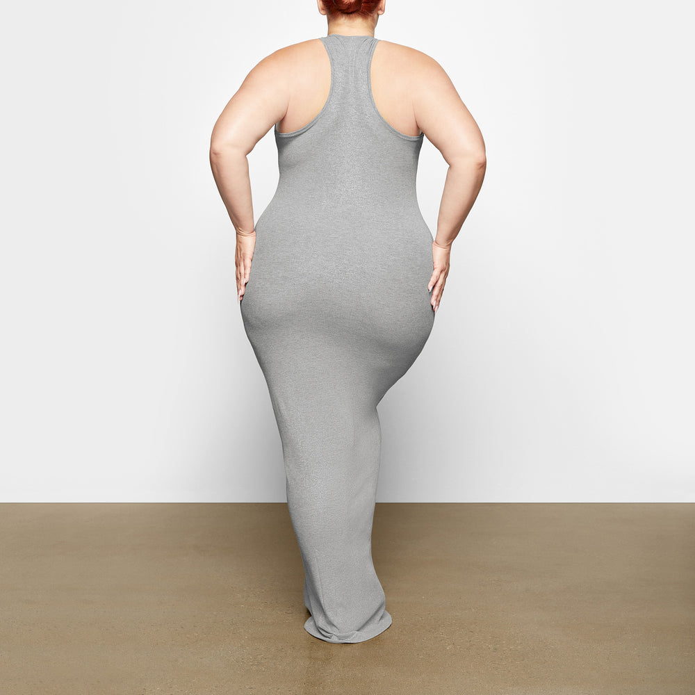 Peignoir Skims SOFT LOUNGE SHIMMER RACERBACK Grise | 781UEZCTV
