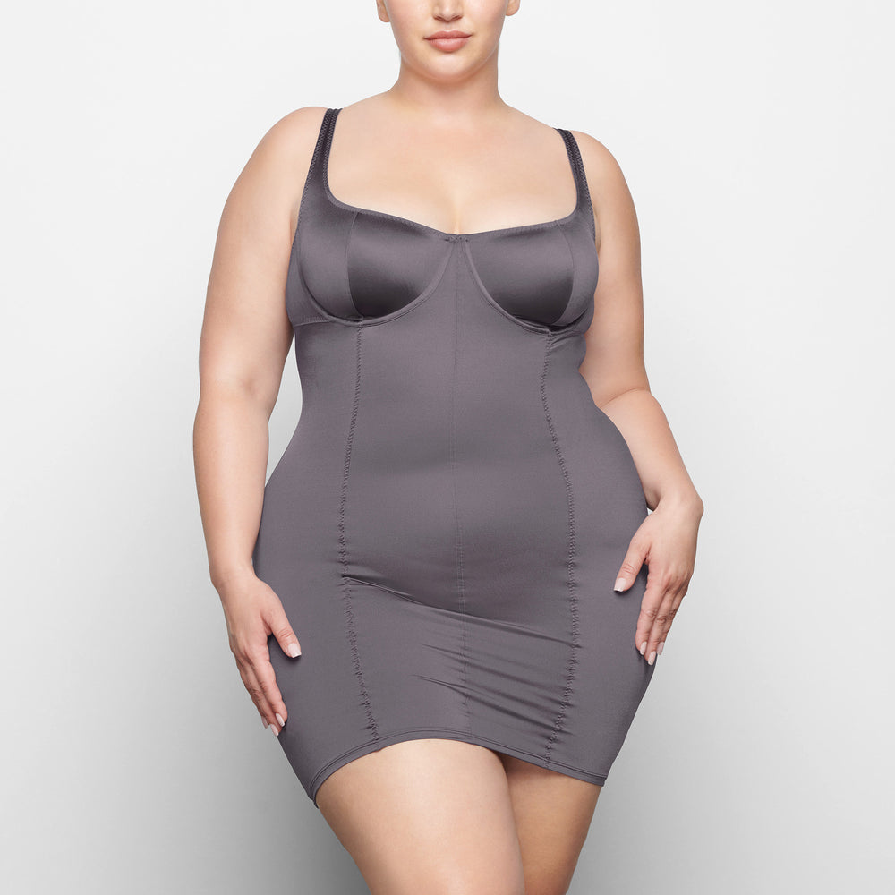 Peignoir Skims STRETCH SATIN Violette | 876HDPEOW