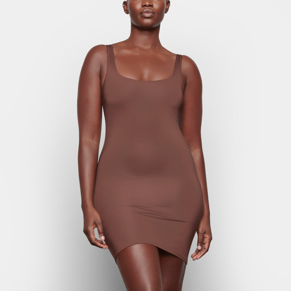 Peignoir Skims SWIM TANK Chocolat | 653OMLESH
