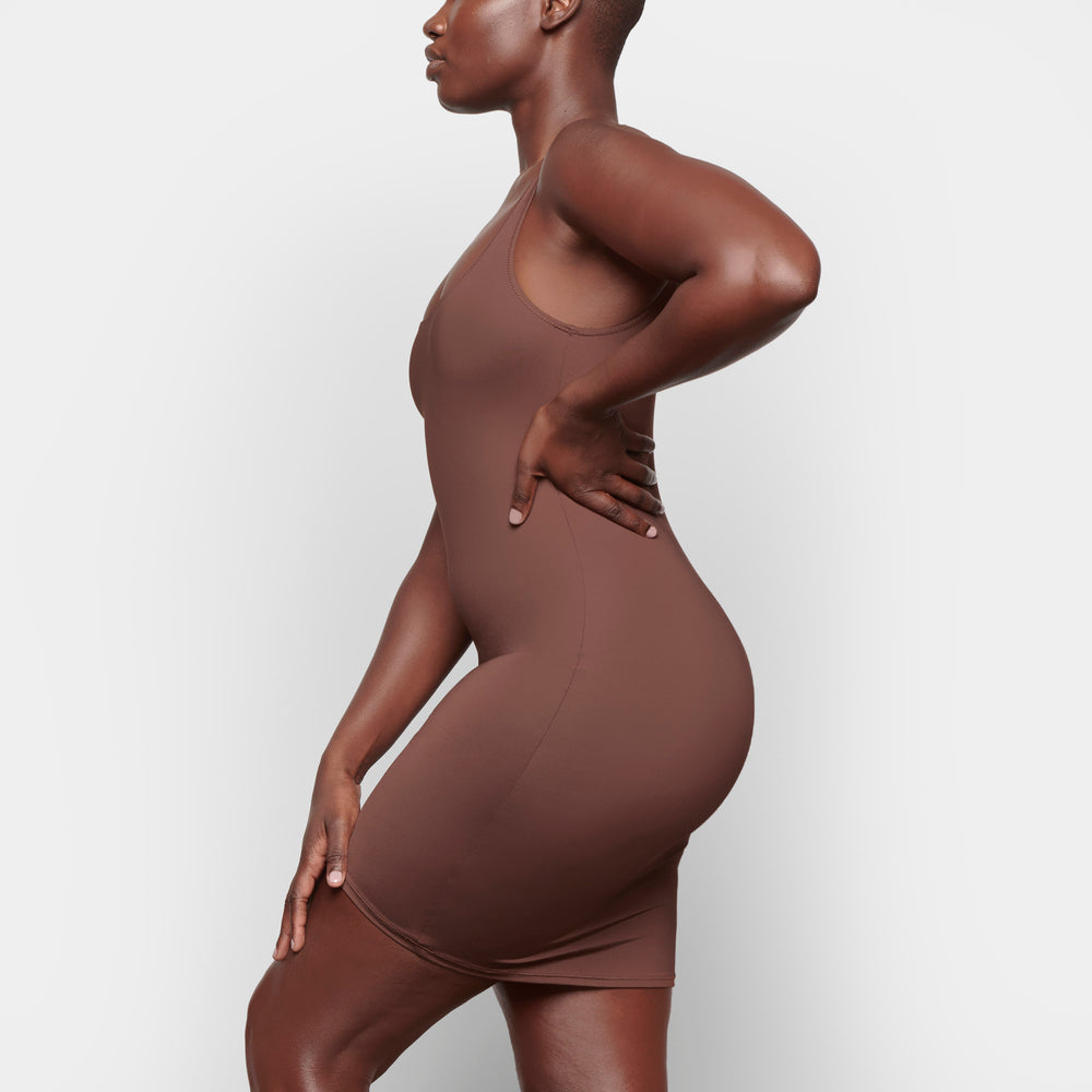Peignoir Skims SWIM TANK Chocolat | 653OMLESH