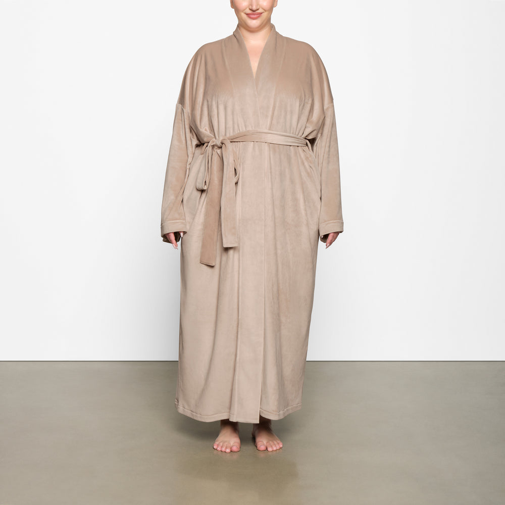 Peignoir Skims VELOUR WRAP Orange | 615NBJKGS