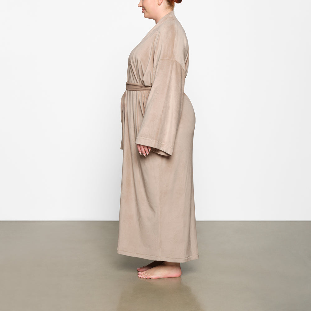 Peignoir Skims VELOUR WRAP Orange | 615NBJKGS