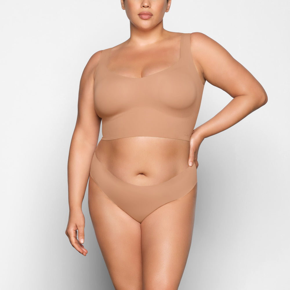 Plunge Bra Skims NAKED TANK Beige | 860BGFDPR