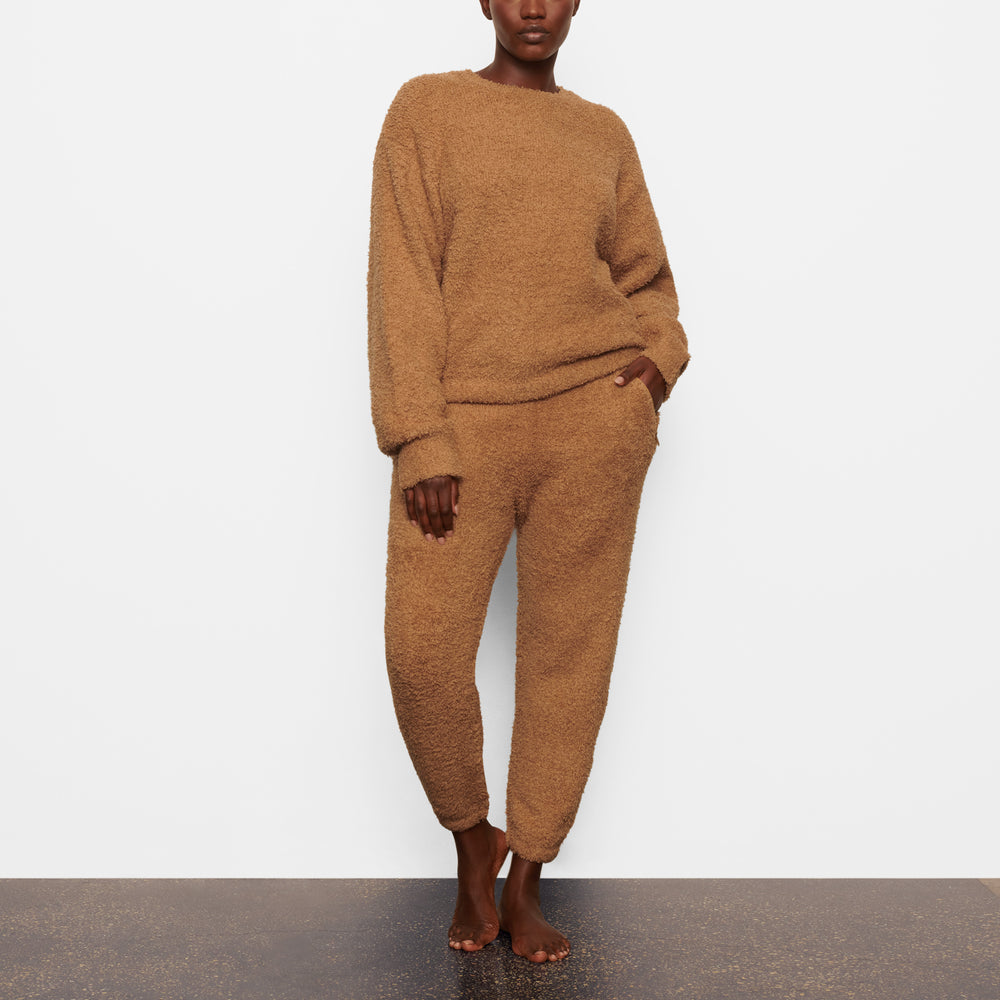 Pulls De Golf Skims COZY KNIT UNISEX Marron | 649HXKZBL