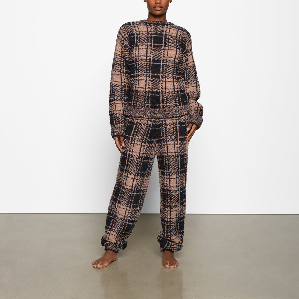 Pulls De Golf Skims COZY KNIT UNISEX PLAID | 261TMQLDS