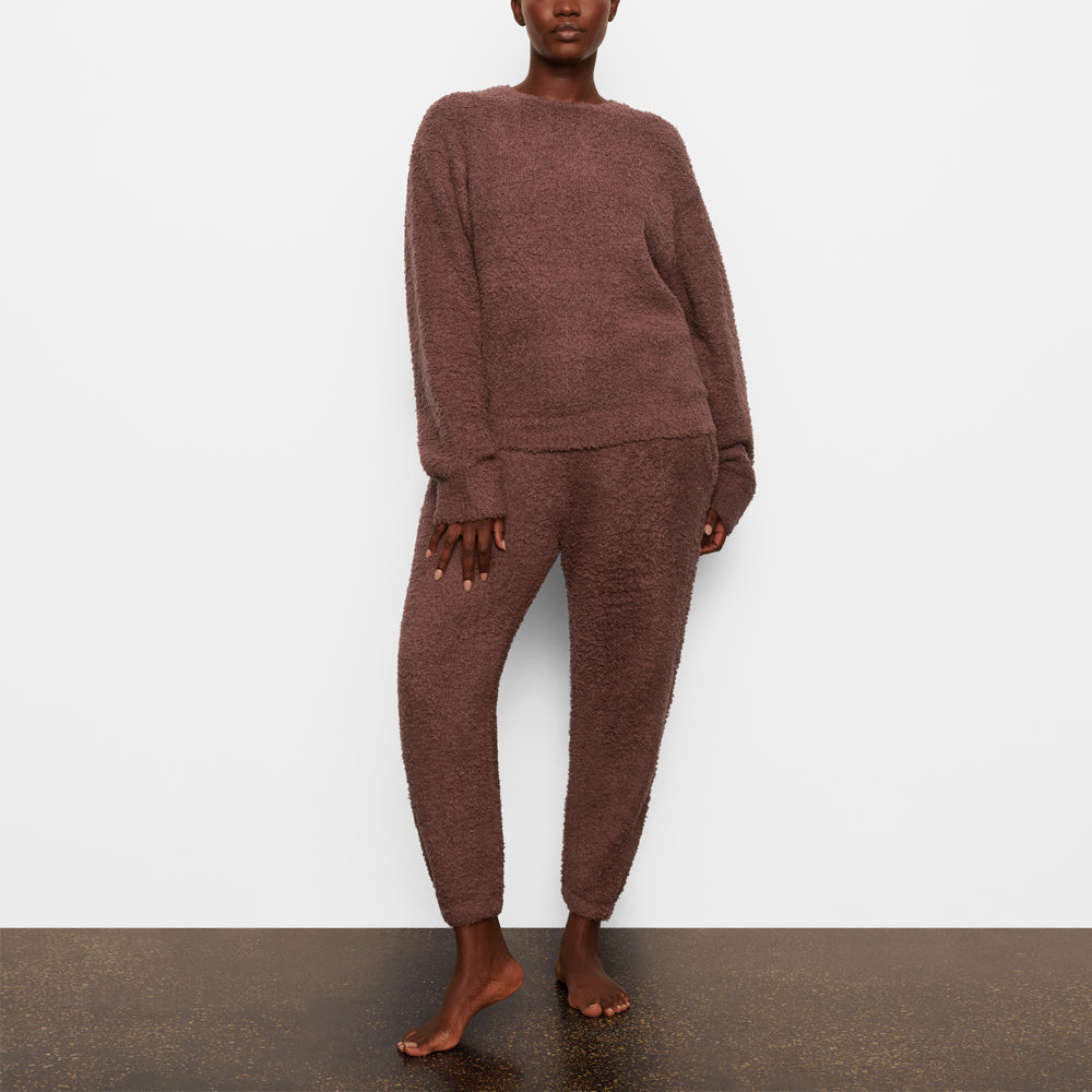 Pulls De Golf Skims COZY KNIT UNISEX Rouge Foncé | 719AFIJXT