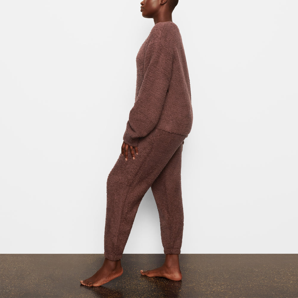 Pulls De Golf Skims COZY KNIT UNISEX Rouge Foncé | 719AFIJXT