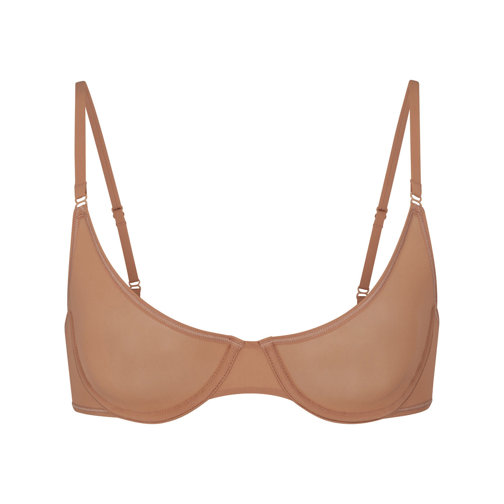Scoop Neck Bra Skims JELLY SHEER UNDERWIRE Abricot | 681VZUYRI