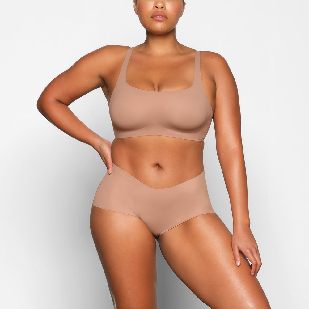 Scoop Neck Bra Skims NAKED Abricot | 403BITQXR