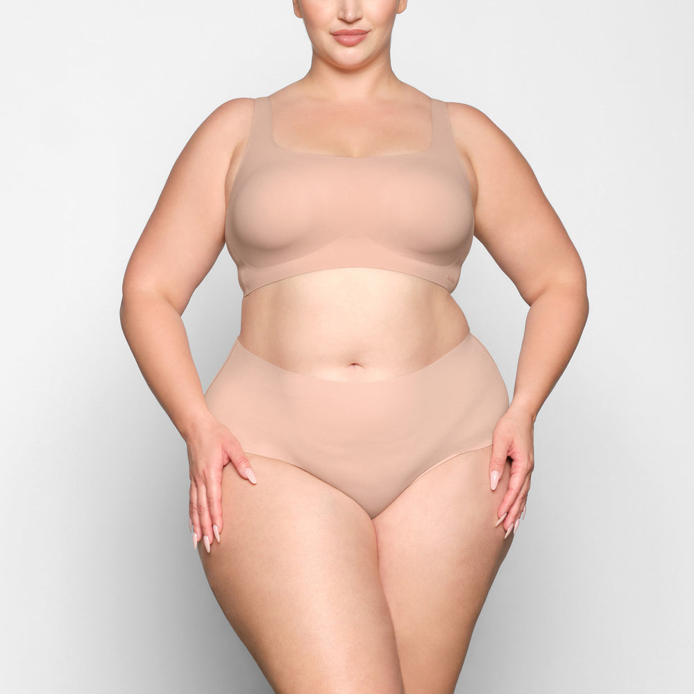 Scoop Neck Bra Skims NAKED Beige | 802FBUJPZ