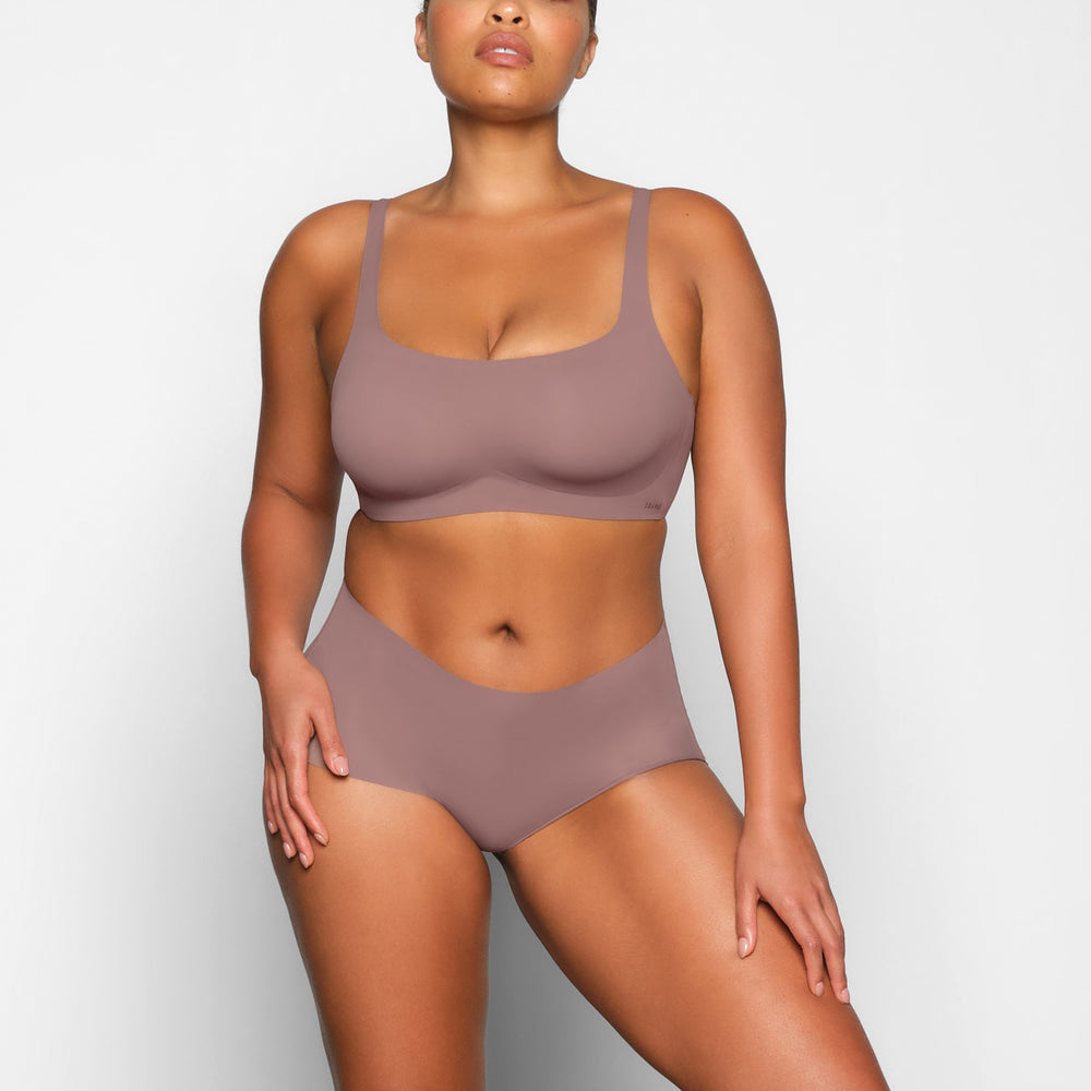 Scoop Neck Bra Skims NAKED Marron | 582ZUAPXT