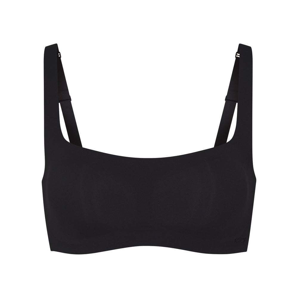 Scoop Neck Bra Skims NAKED Noir | 582XOWZAF