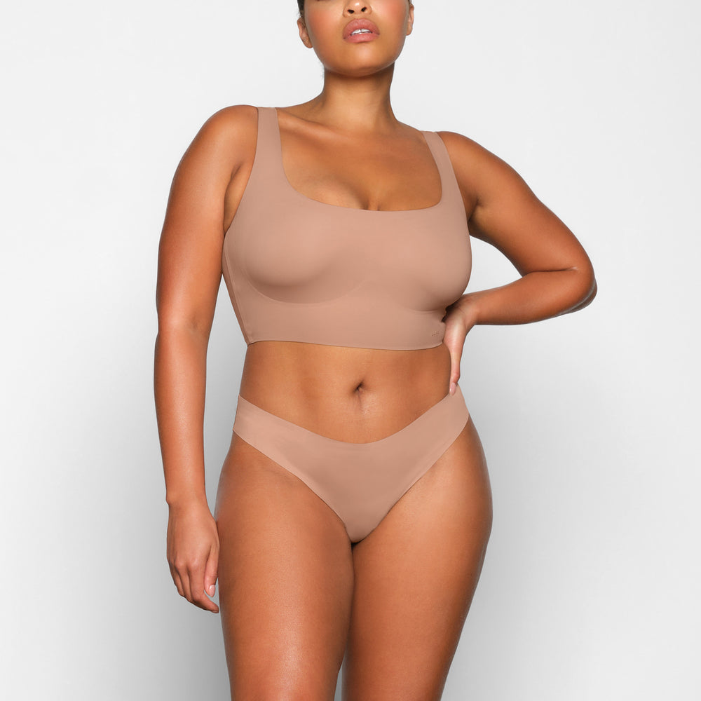Scoop Neck Bra Skims NAKED TANK Abricot | 529IURAVX