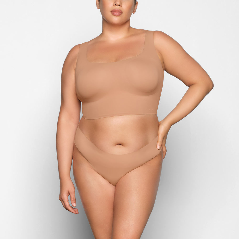 Scoop Neck Bra Skims NAKED TANK Beige | 395LATMJH