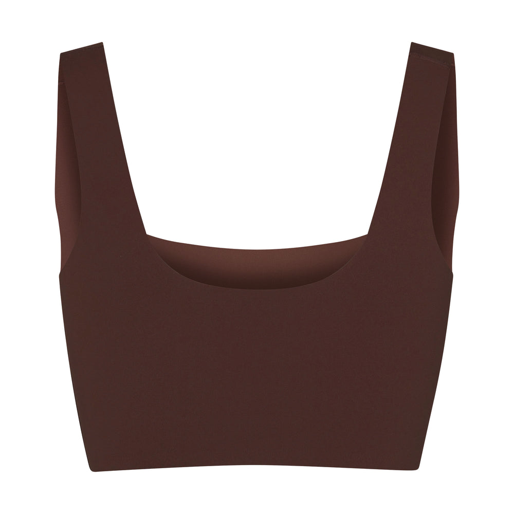 Scoop Neck Bra Skims NAKED TANK Chocolat | 698DKOSMQ