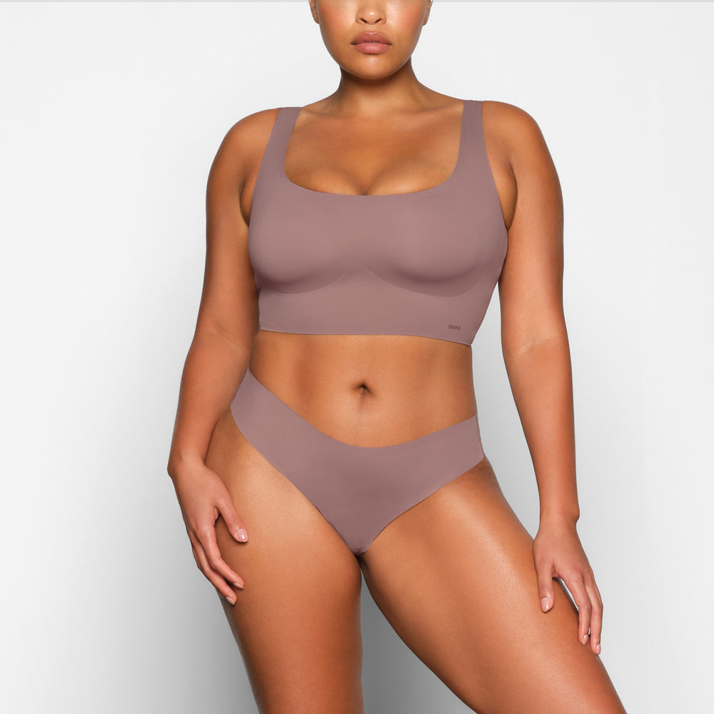Scoop Neck Bra Skims NAKED TANK Marron | 483QLNAYH
