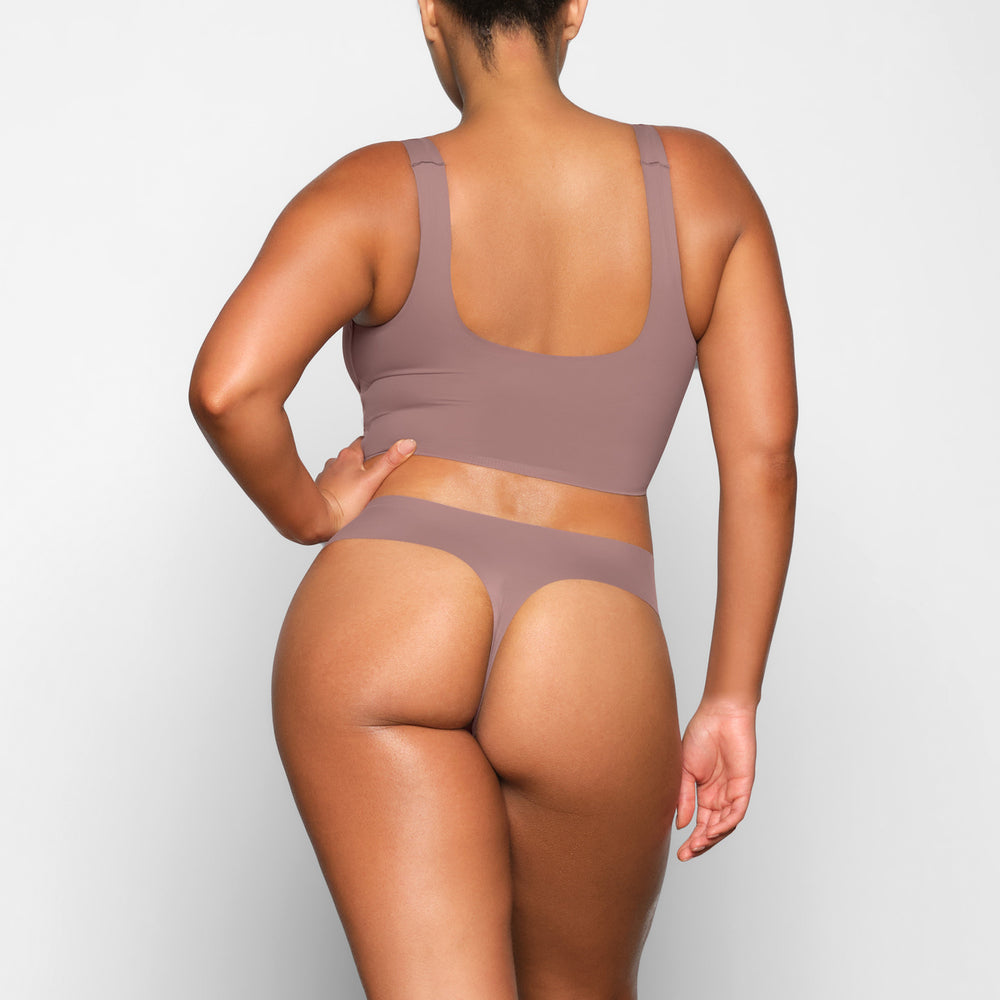 Scoop Neck Bra Skims NAKED TANK Marron | 483QLNAYH