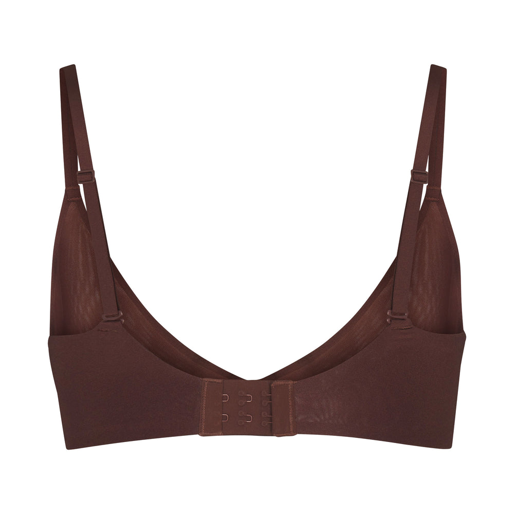Scoop Neck Bra Skims WEIGHTLESS Chocolat | 528VWFLSR