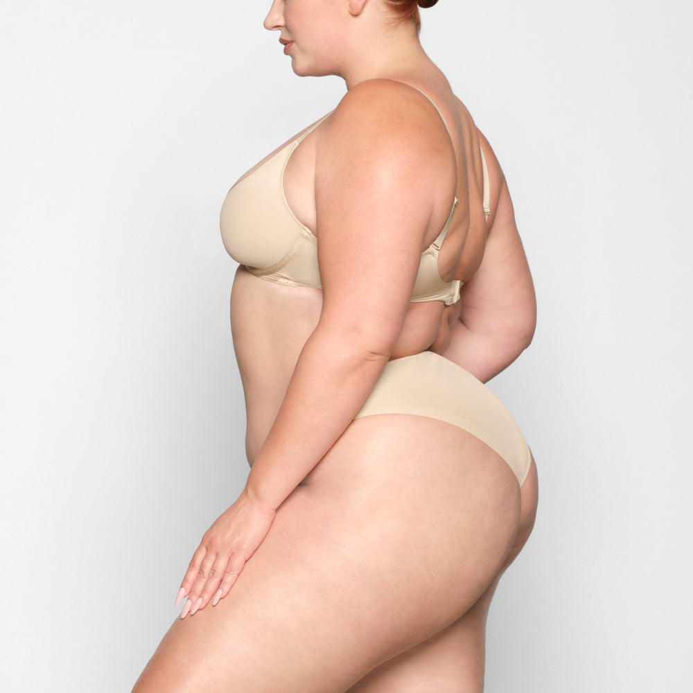 Scoop Neck Bra Skims WEIGHTLESS Marron | 365NXVMDB