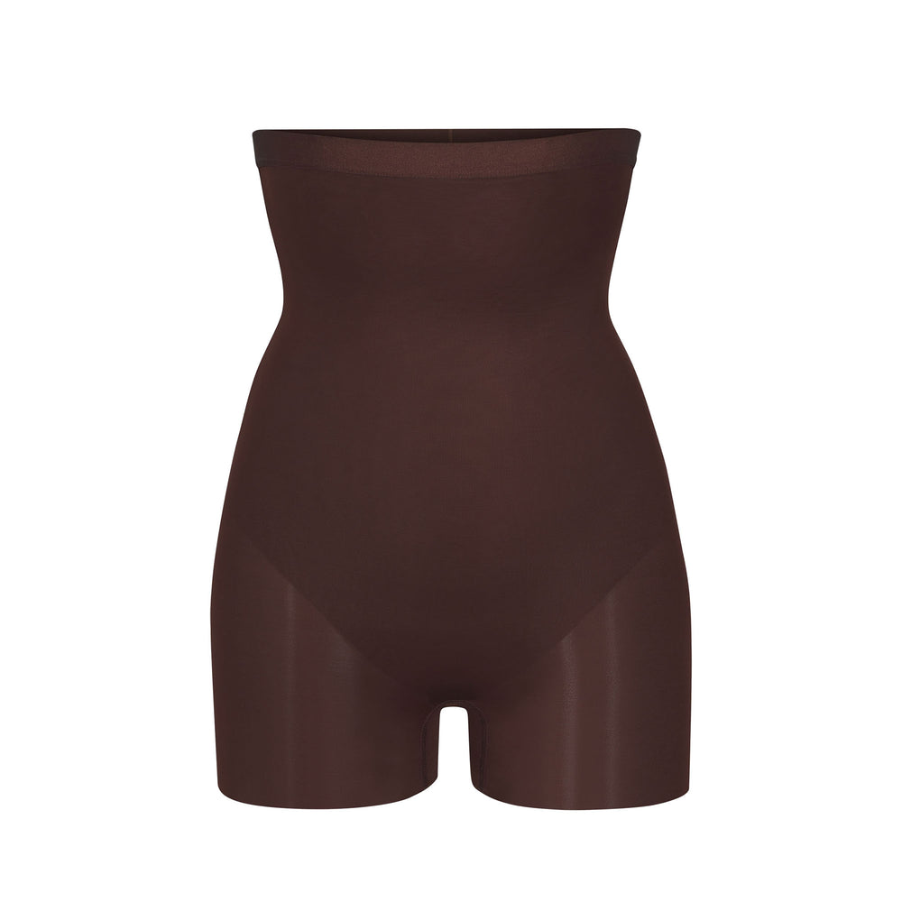 Short Skims BARELY THERE HIGH WAIST Chocolat | 695NCZMSK