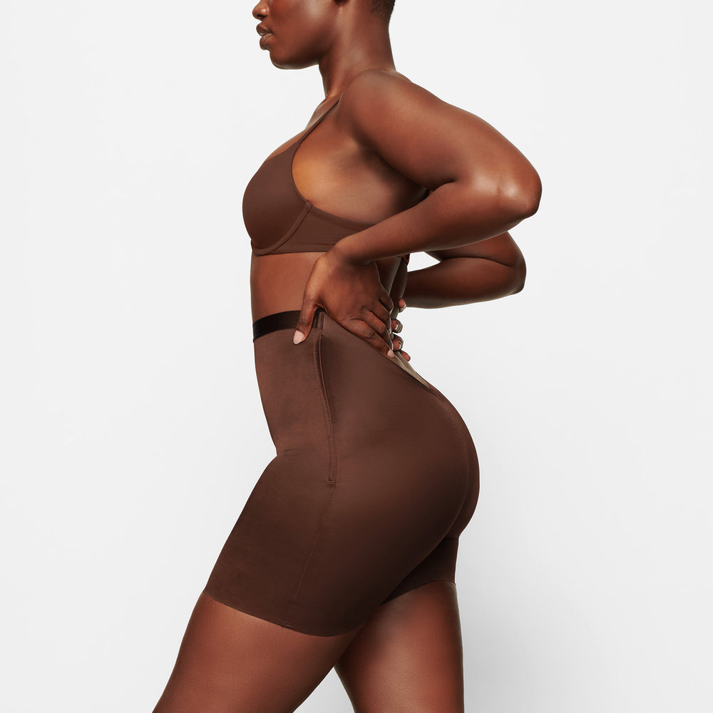 Short Skims BARELY THERE LOW BACK Chocolat | 057VREBYK