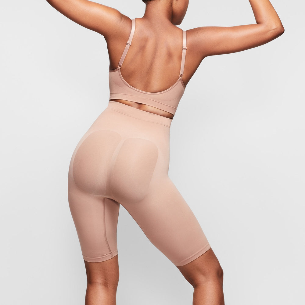 Short Skims SCULPTING ABOVE THE KNEE W/ OPEN GUSSET Abricot | 412JGDPZR