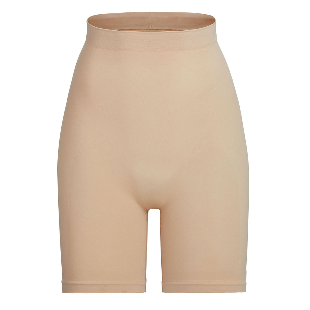Short Skims SCULPTING ABOVE THE KNEE W/ OPEN GUSSET Beige | 478BPLCKF