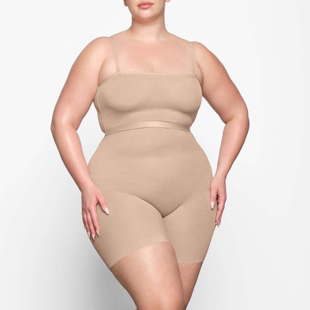 Short Skims SHEER SCULPT LOW BACK Beige | 670QCTHRK