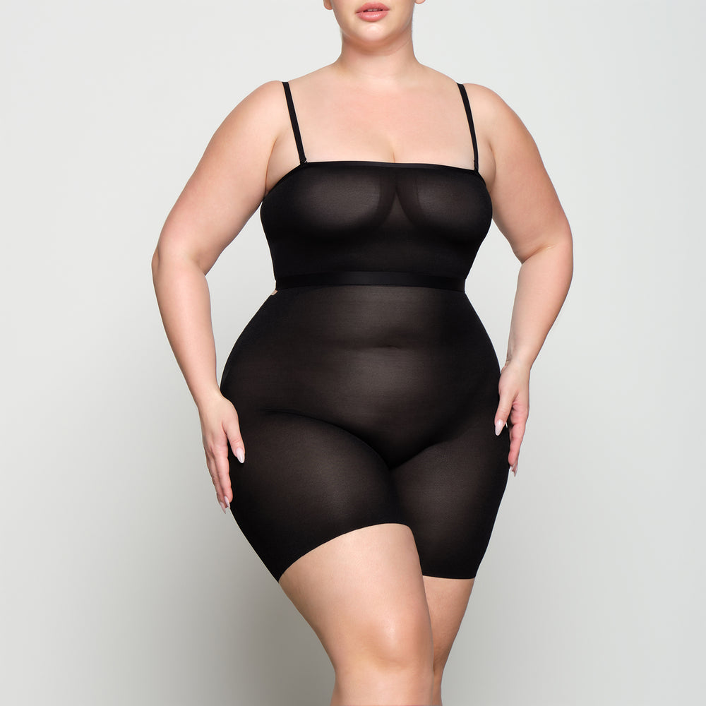 Short Skims SHEER SCULPT LOW BACK Noir | 453OCXMHG