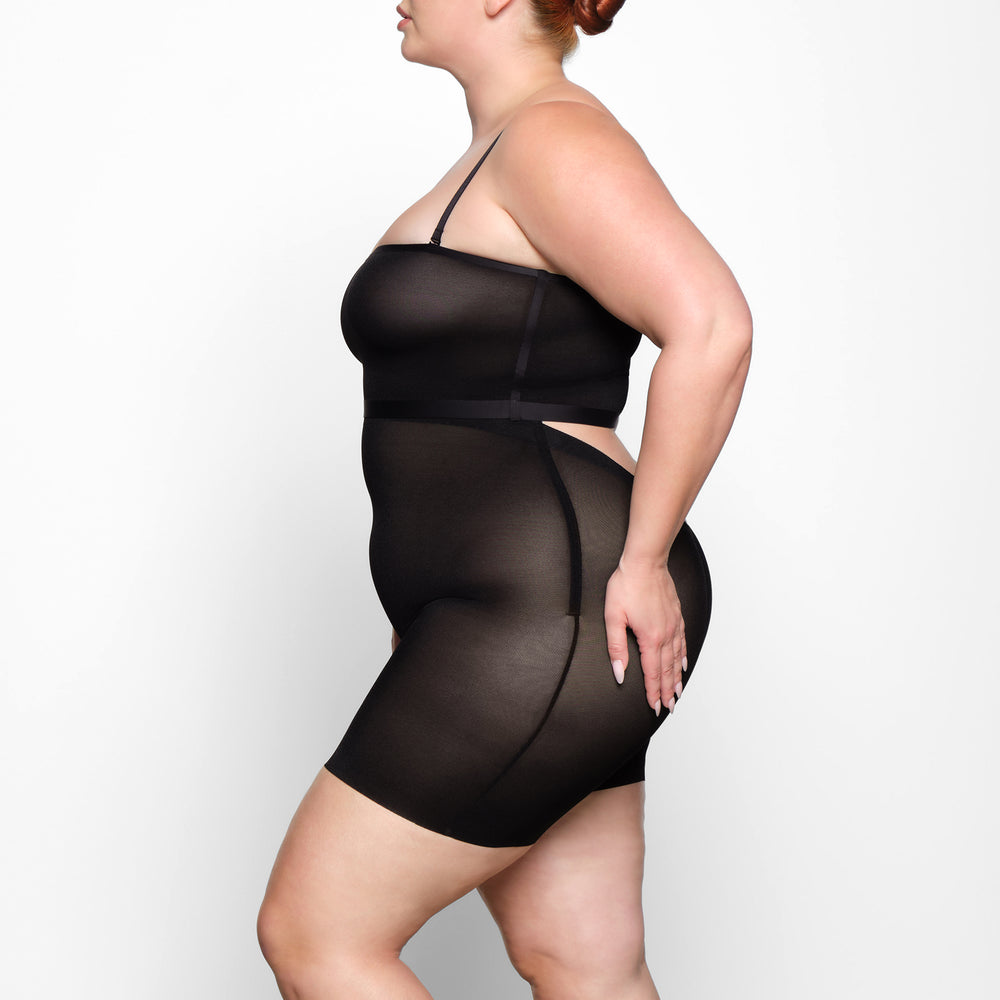 Short Skims SHEER SCULPT LOW BACK Noir | 453OCXMHG