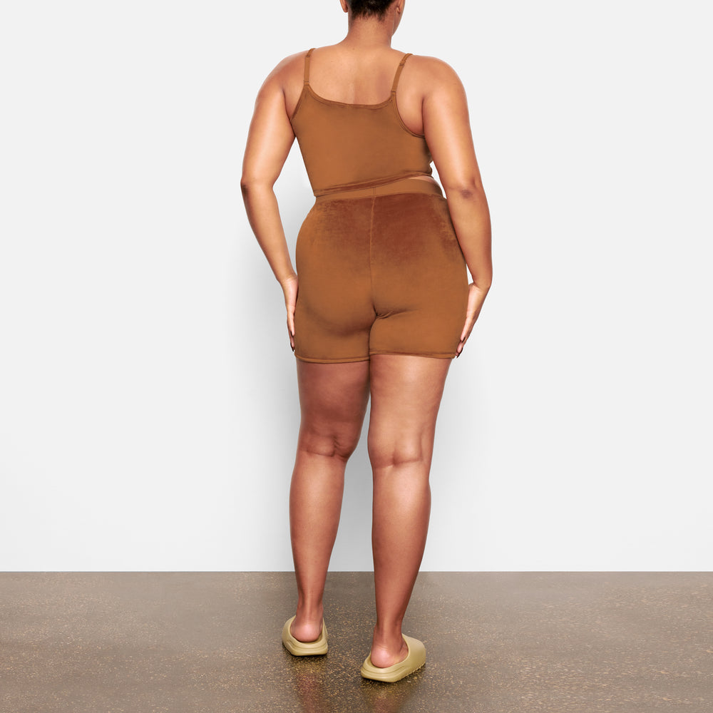 Short Skims VELOUR BIKE Cuivre | 782PDLTWG