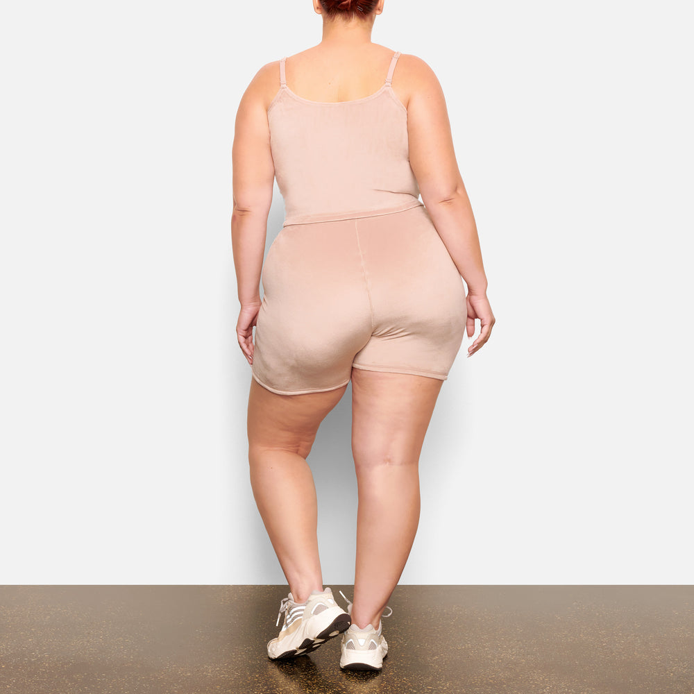 Short Skims VELOUR BIKE Rose Clair | 358KBLEOV