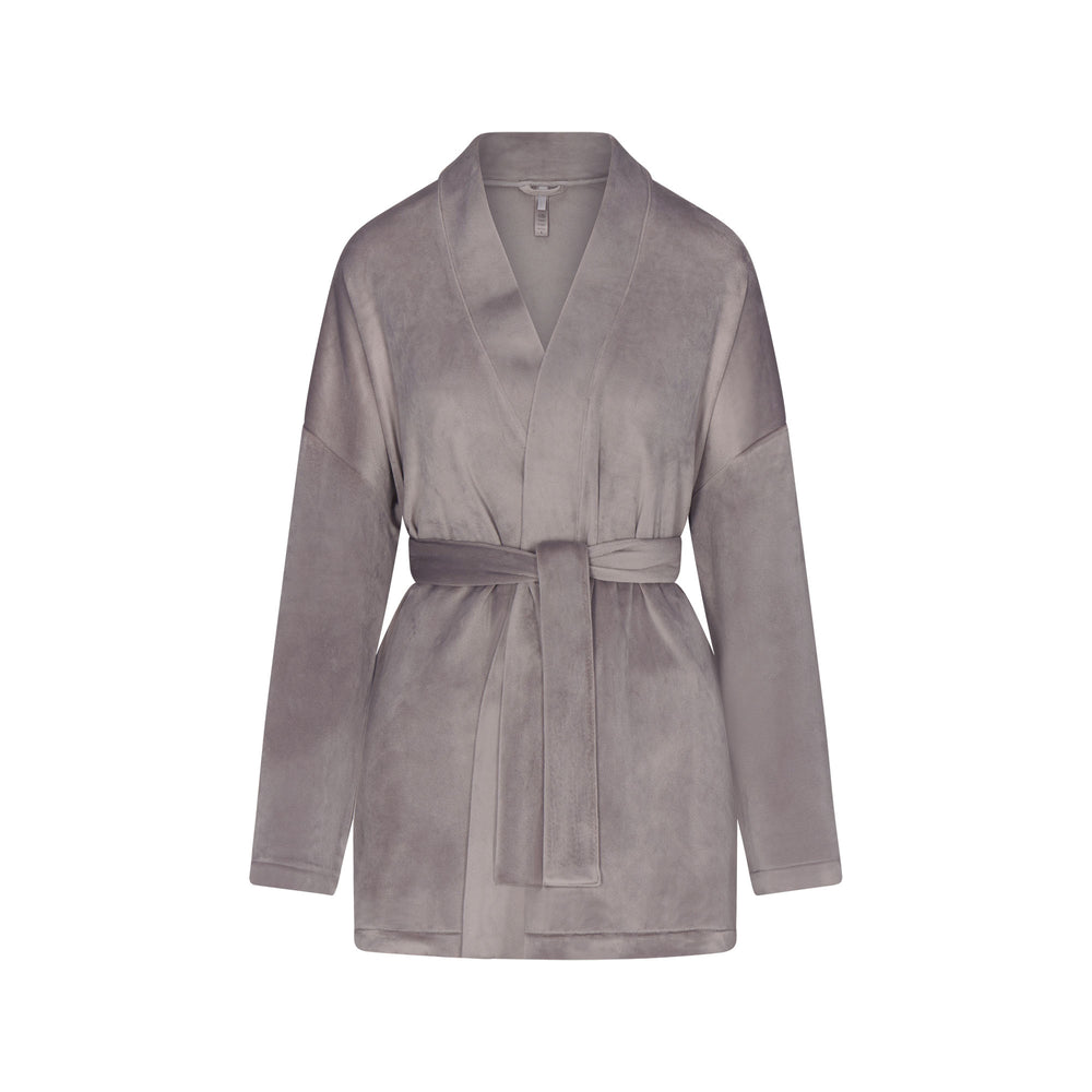 Sleep Set Skims VELOUR WRAP Grise | 684MPTBSG