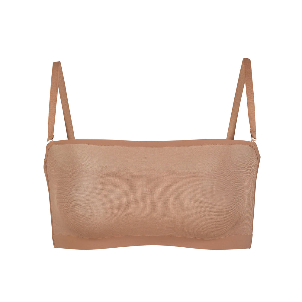 Soutien-Gorge Bandeau Skims SHEER SCULPT Abricot | 867VCILZH