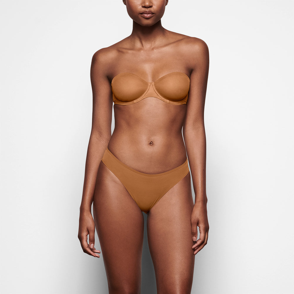 Strapless Bra Skims ULTRA FINE MESH Abricot | 350XRISAJ